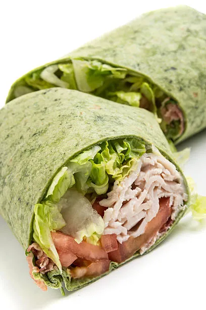 12" Spinach Wraps / (6 bags 12) *72 pcs*
